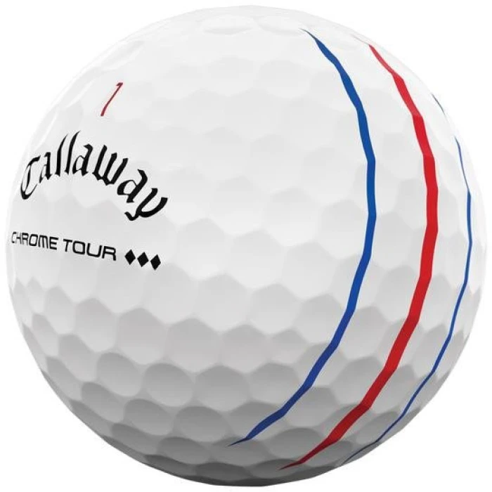 М'ячі для гольфу Callaway Chrome Tour Triple Diamond 2025 12 шт, білі