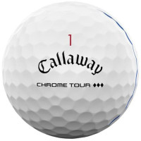 М'ячі для гольфу Callaway Chrome Tour Triple Diamond 2025 12 шт, білі