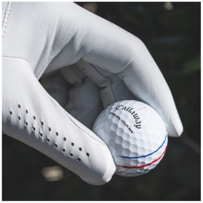Мячи для гольфа Callaway Chrome Tour Triple Diamond 2025 12 шт, белые