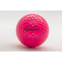 Мячи для гольфа Nassau Pro Cyber 12 шт, розовые
