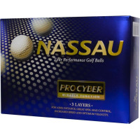 Мячи для гольфа Nassau Pro Cyber 12 шт, розовые