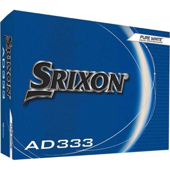 Мячи для гольфа Srixon AD333 12 шт, белые