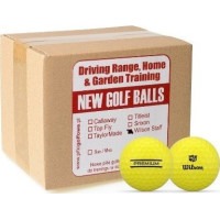 М'ячі для гольфу Wilson Staff 48 шт, жовті