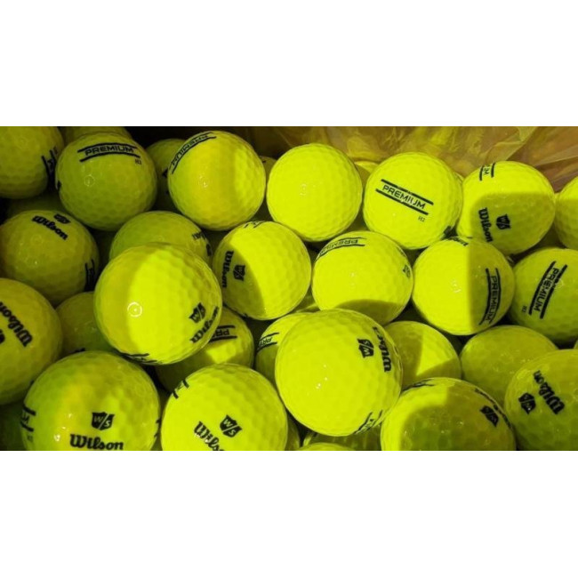 М'ячі для гольфу Wilson Staff 48 шт, жовті