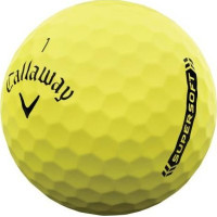 М'ячі для гольфу Callaway Supersoft 2023 12 шт, жовті