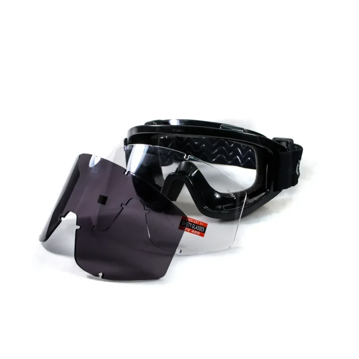 Очки лыжные Global Vision Wind-Shield KIT Anti-Fog, сменные линзы 2 шт.