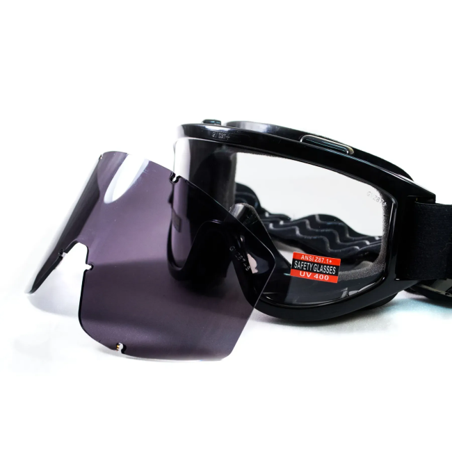 Окуляри лижні Global Vision Wind-Shield KIT Anti-Fog, змінні лінзи 2 шт.