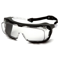 Очки защитные с уплотнителем Pyramex Cappture-Plus Super Anti-Fog H2MAX, прозрачные