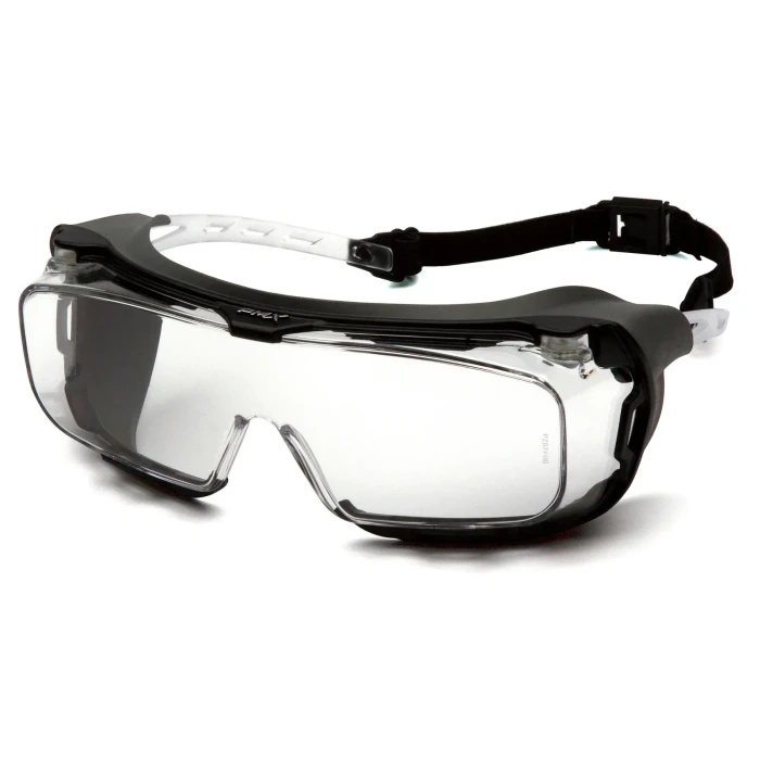 Очки защитные с уплотнителем Pyramex Cappture-Plus Super Anti-Fog H2MAX, прозрачные