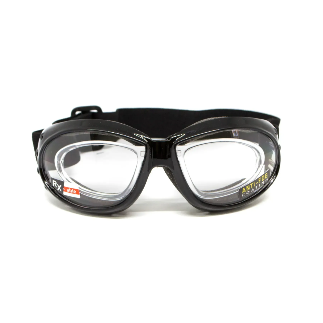 Окуляри захисні з ущільнювачем Global Vision Eliminator RX Anti-Fog, прозорі