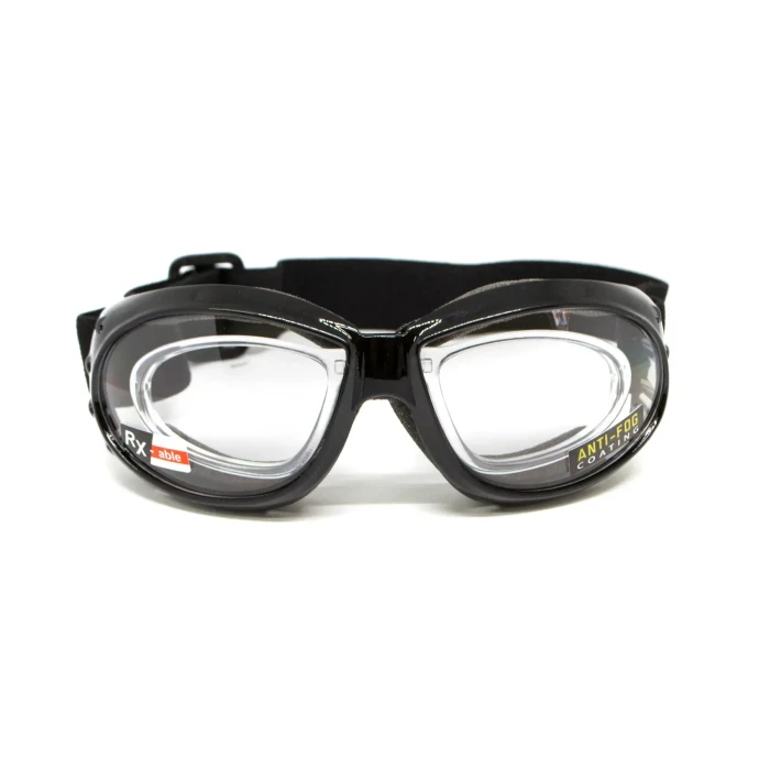 Очки защитные с уплотнителем Global Vision Eliminator RX Anti-Fog, прозрачные