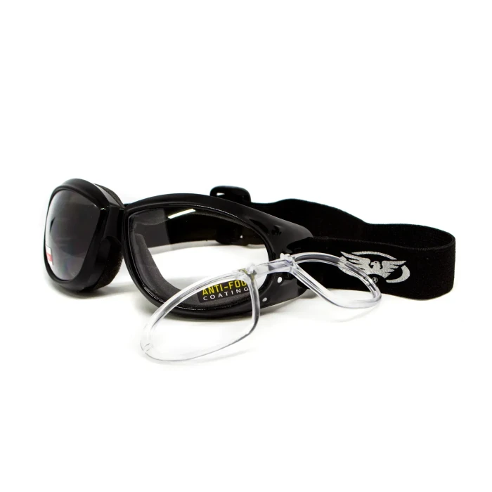 Очки защитные с уплотнителем Global Vision Eliminator RX Anti-Fog, прозрачные