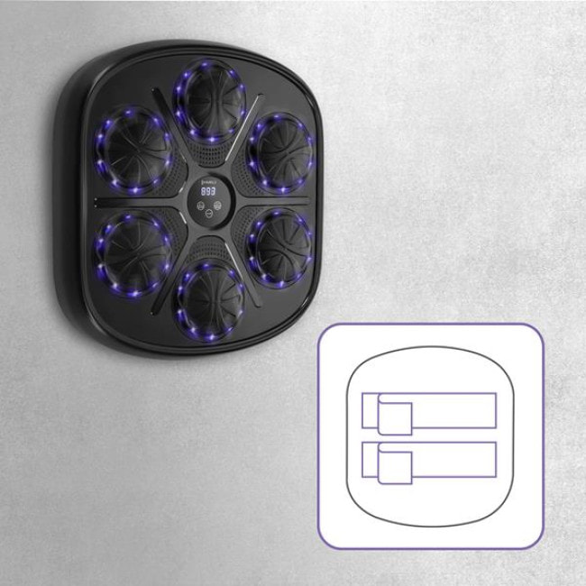 Мишень боксерская электронная HMS TB03 с перчатками