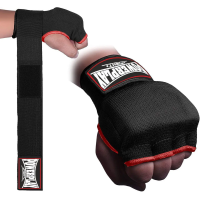 Перчатки-бинты с гелевыми подушечками PowerPlay 3096 размер L, черные