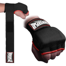 Перчатки-бинты с гелевыми подушечками PowerPlay 3096 размер L, черные