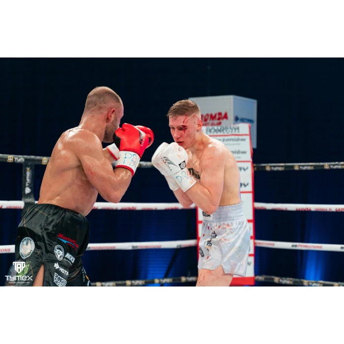 Рукавички боксерські Yakimasport WOLF L розмір 10 унцій, білі