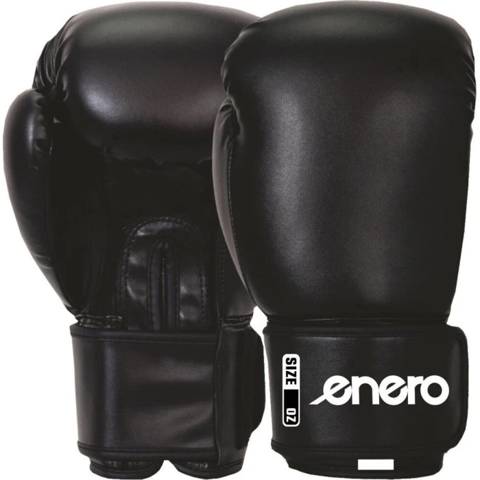 БОКСЕРСКИЕ ПЕРЧАТКИ Enero ЧЕРНЫЕ 8 УНЦИЙ