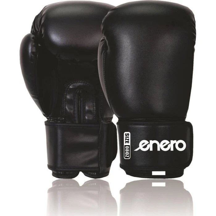 БОКСЕРСКИЕ ПЕРЧАТКИ Enero ЧЕРНЫЕ 8 УНЦИЙ