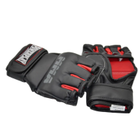 Перчатки MMA PowerPlay 3053 размер L/XL, черно-красные