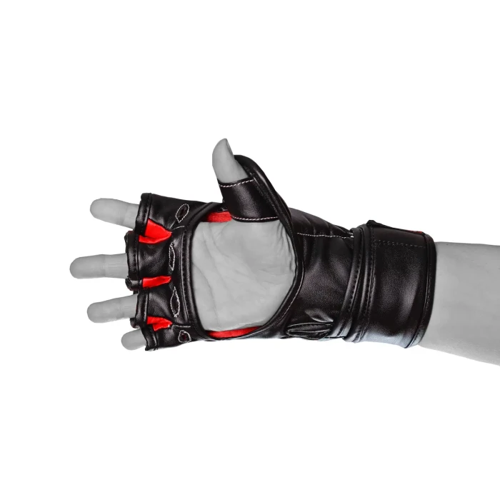 Перчатки MMA PowerPlay 3053 размер L/XL, черно-красные