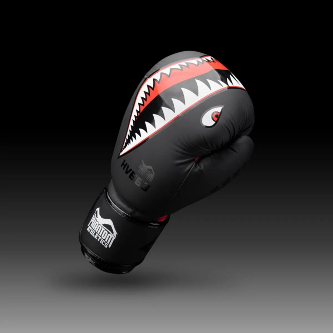 Перчатки боксерские с капой Phantom Fight Squad 16 унций, черные