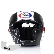 Шолом боксерський закритий Fairtex HG10 розмір L, чорний