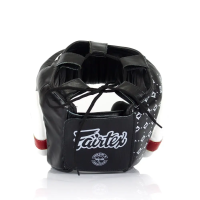 Шлем боксерский закрытый Fairtex HG10 размер L, черный