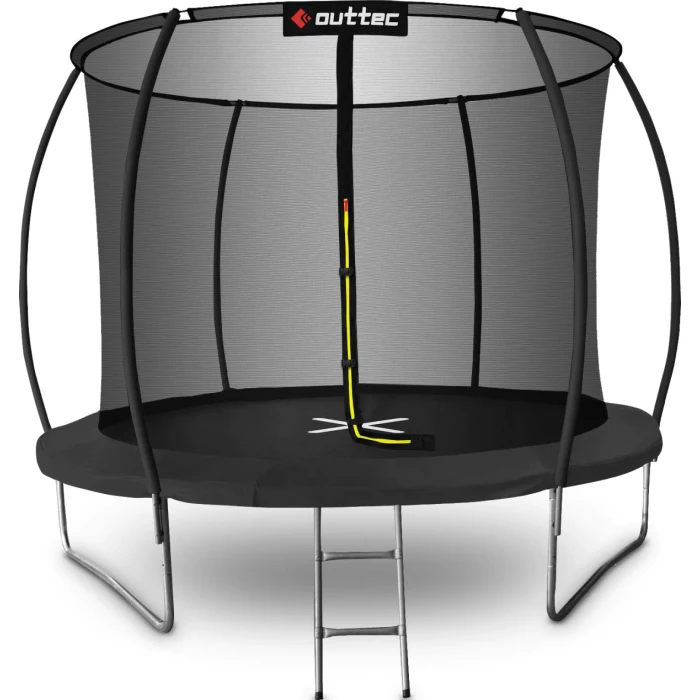 Батут OUTTEC Pumpkin с внутренней сеткой 10 футов 305 см черный
