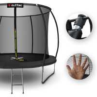 Батут OUTTEC Pumpkin с внутренней сеткой 10 футов 305 см черный