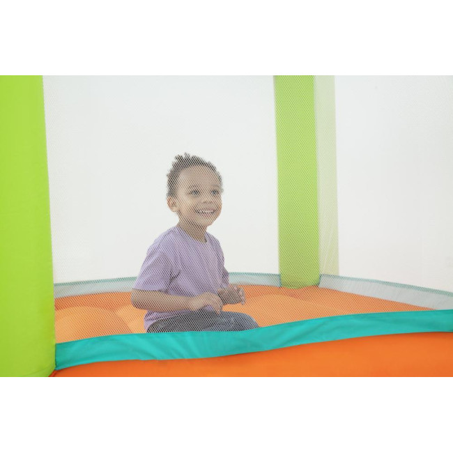 Батут надувной Jump and Soar Bouncer Bestway 53394 разноцветный