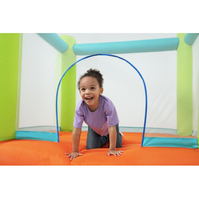 Батут надувной Jump and Soar Bouncer Bestway 53394 разноцветный