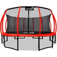 Батут Jumpi Maxy Comfort Plus с внутренней сеткой 14,5 фута 435 см красный