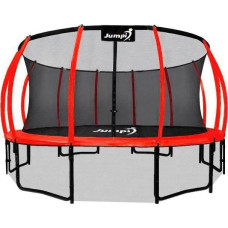 Батут Jumpi Maxy Comfort Plus с внутренней сеткой 14,5 фута 435 см красный