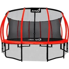 Батут Jumpi Maxy Comfort Plus с внутренней сеткой 14,5 фута 435 см красный