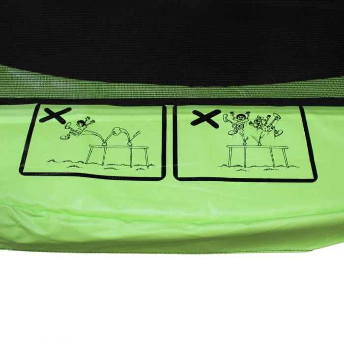 Батут MASTER Fun с внутренней сеткой 305 см зеленый
