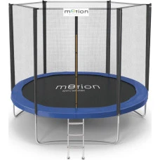 Батут Jumi Motion Sport Line OM-710184 з зовнішньою сіткою 8,5 футів 252 см синій