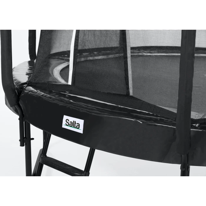 Батут Salta First Class с внутренней сеткой 8 футов 251 см черный