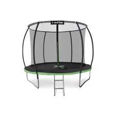 Батут OUTTEC Pumpkin с внутренней сеткой 10 футов 312 см черно-зеленый