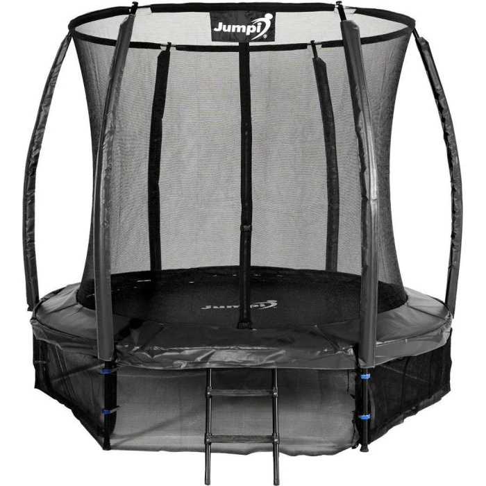 Батут Jumpi Maxy Comfort Plus с внутренней сеткой 8,5 футов 252 см черный