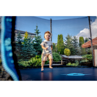 Батут THUNDER INSIDE ELITE с внутренней сеткой 6 футов 183 см черно-голубой