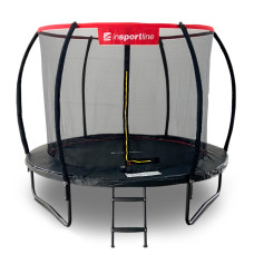 Батут inSPORTline Flea PRO с внутренней сеткой 305 см черный