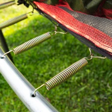 Батут inSPORTline Flea PRO с внутренней сеткой 305 см черный