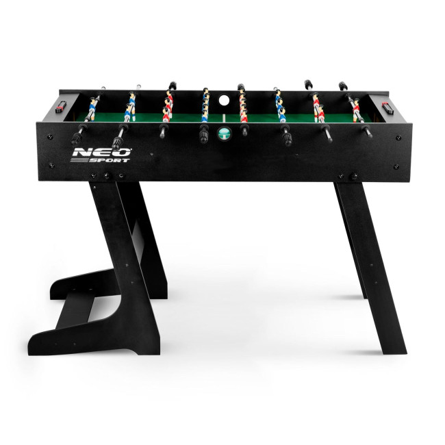 Настольный футбол Neo-Sport NS-803, 121 x 61 x 80 см – черный.