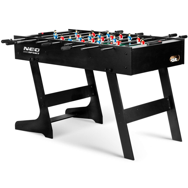 Настольный футбол Neo-Sport NS-803, 121 x 61 x 80 см – черный.