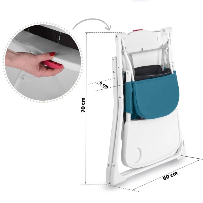 Стульчик для кормления Ricokids Nuco синий