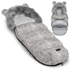 Конверт Elmi Ricokids для коляски и санок, белый