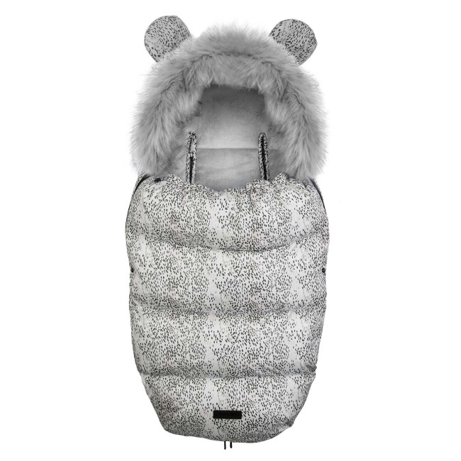 Конверт Elmi Ricokids для коляски и санок, белый