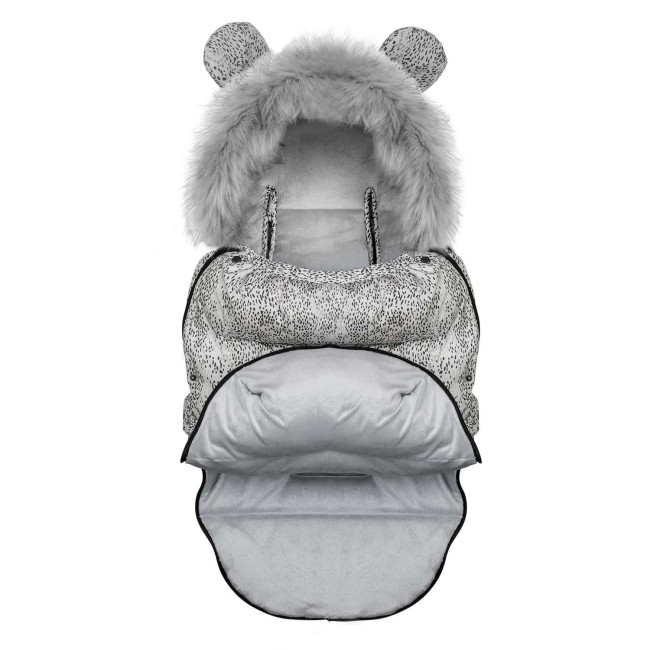 Конверт Elmi Ricokids для коляски и санок, белый