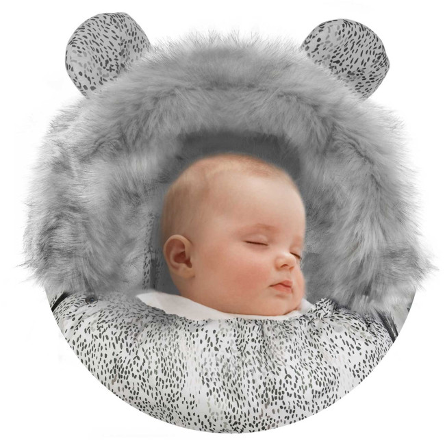 Конверт Elmi Ricokids для коляски и санок, белый
