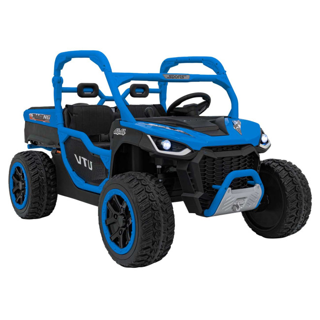 Детская аккумуляторная машинка фермерская UTV Racing Blue
